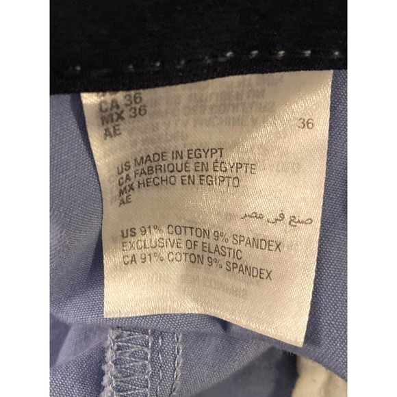 Men’s Club Room Shorts Blue with Red Crabs Preppy Nautical size 36 - Picture 7 of 7